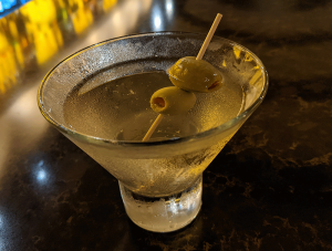 Blennerhassett Martini with Olives