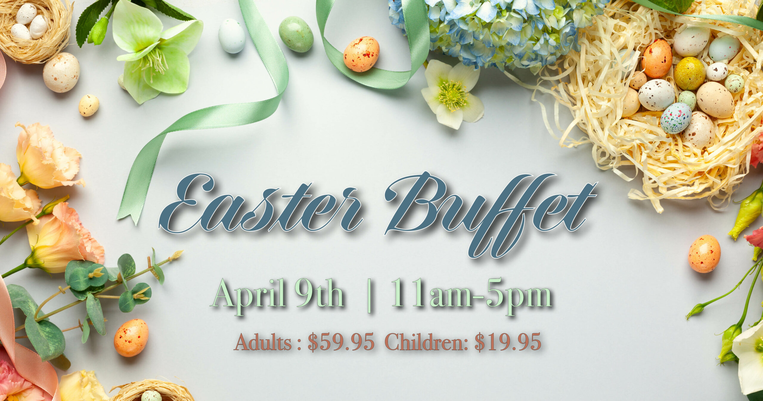 Easter Buffet April 9th